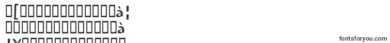 HighlanderMdItcTtMedium-Schriftart – bengalische Schriften